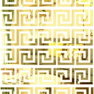 30PCS Gold Acrylic Mirror Wall Stickers, 3D Décor