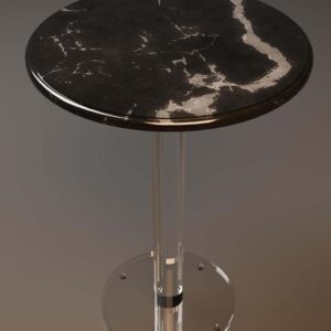 Elegant Round Acrylic Table