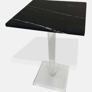 Modern Black Acrylic Side Table