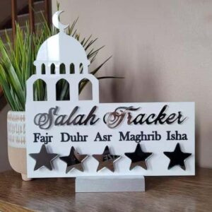 Ramadan & Eid Salah Tracker – Islamic Prayer Chart