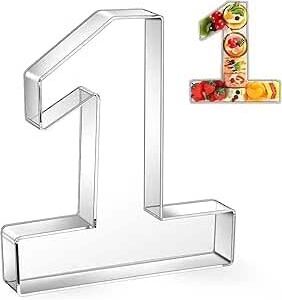 Acrylic Number "1" Box – Transparent Organizer
