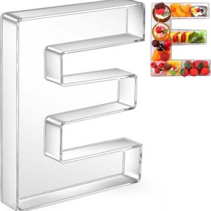 Acrylic Letter "E" Box – Sleek & Durable