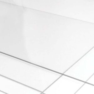 Clear Acrylic Sheet, 3mm Thick 30x30 cm