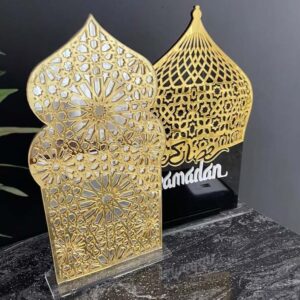Ramadan Acrylic Decorative Plaque – 30x20x8 cm