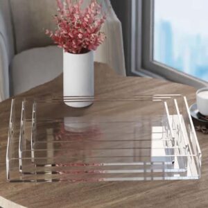Clear Vista Trio - 3 Acrylic Serving Trays