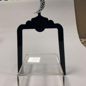 Luxury Ramadan Crescent Acrylic Decor