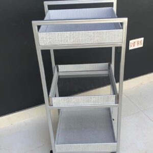 Modern 3-Tier Rolling Storage Cart