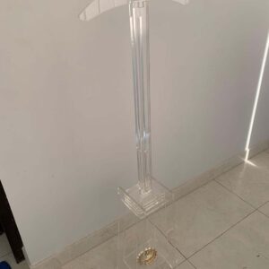 Premium Clear Acrylic Coat Stand – Modern & Space-Saving Rack
