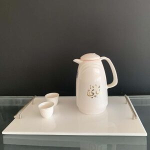 Elegant White Marble Tray – Luxury Serving & Decorative Piece