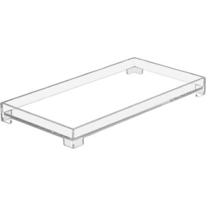 Sleek Clear Acrylic Organizer Tray